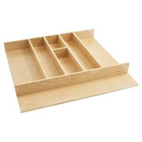 Rev-A-Shelf 4WUT-3 24-Inch Cut-To-Size Wood Utensil Tray Insert - Maple