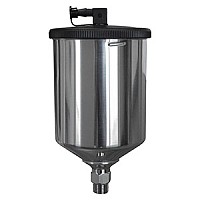 1 Liter Aluminum Gravity Cup for Cat-X CA Technologies 51-404