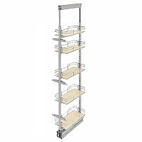 Rev-A-Shelf 5258-09-MP - Tall Pullout Maple Pantry 8-7/8 W