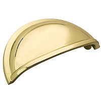 Cup Pulls Cup Pull 3" Center to Center Bright Brass Amerock BP530103
