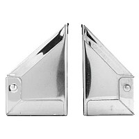 Rev-A-Shelf 6541-19-52 19L Stainless Steel Sink Tip-Out Tray Set with Hinges
