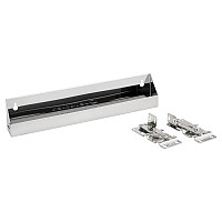 25" SLIM TIPOUT TRAYS SS WITH HINGE, 6541-25-52, REV-A-SHELF