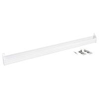 Rev A Shelf 6541-36-11-50 Tip-Out Tray Slim Cut-To-Size with 1 Pair Hinges/End Caps - White