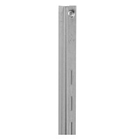 KV 80 ANO 24, 24in 80 Series Single Slotted Shelf Standard, Anochrome, Knape and Vogt