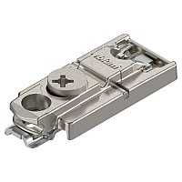 Blum 0mm Clip Screw-On Inline Mounting Plate - 175H5400