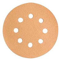 Wurth 8507322008961 Gold Sanding Discs – Hook and Loop – 80 Grit – 5