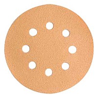 Wurth 8507322024961 Gold Sanding Discs – Hook and Loop – 240 Grit – 5