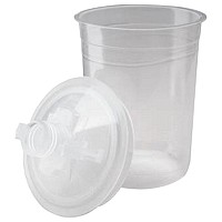 Mini Lids and Liners for TJR Gravity Cup System 50/Pack CA Technologies 91-471-50