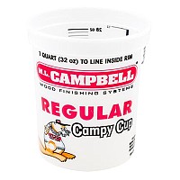 ML Campbell 1 Quart (28oz) Medium Campy Mixing Cup - 100 per case