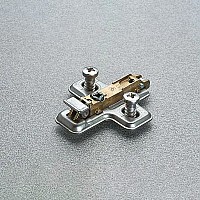 Salice 6mm Clip On Single Cam Mounting Plate With Euro Screws BAVGM69F/16