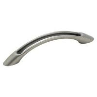 Amerock BP19202WN Essential'Z Collection Pull - 96mm - Weathered Nickel