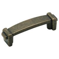 Amerock BP4426-R3 Forgings Collection Pull - 3" - Rustic Brass