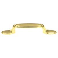 Amerock BP53007-3 Allison Value Hardware Collection Spoon Feet Pull - 3" - Polished Brass