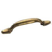Amerock BP53008-BB Allison Value Hardware Collection Spoon Feet Pull - 3" - Burnished Brass