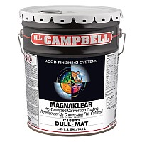 Lacque pré-catalysée sans PADs ML Campbell MagnaKlear non-jaunissante matte, 5 gallons C15812-20