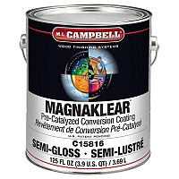 ML Campbell MagnaKlear Semi-Gloss HAPs Free Non-Yellowing Pre-Cat Lacquer, 1 Gallon - C15816-16