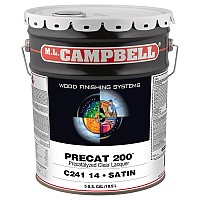 Polyuréthane pré-catalysé transparent ML Campbell, 5 gallons C24114-20