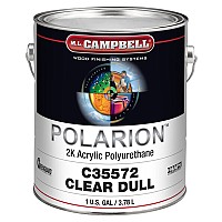 ML Campbell POLARION Dull Acrylic Clear Polyurethane, 1 Gallon - C35572-16