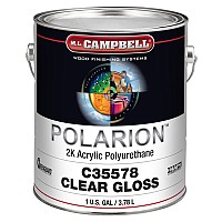 ML Campbell POLARION Gloss Acrylic Clear Polyurethane, 1 Gallon - C35578-16