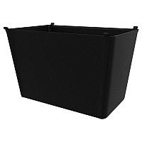 Rev-A-Shelf CBL-241618-B-3, Closet Basket Cloth Liner, 24 W x 16 D x 18 H, Black