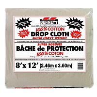 Cotton 8 oz Drop Cloth Bennett Tool CLOTH-8