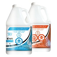 Evo - CRYSTALOPOXY Epoxy For Finishing - 12L Kit