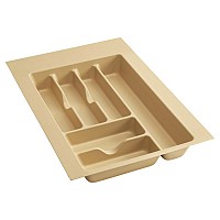 Plastic Cutlery Drawer Insert 14-1/4"W Almond Rev-A-Shelf  CT-2A-20