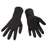 Disposable Black Nitrile Gloves Size L 6 Mil - 100/Box, DN106-L
