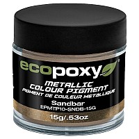 EcoPoxy Metallic Colour Pigment - Sandbar - 15g