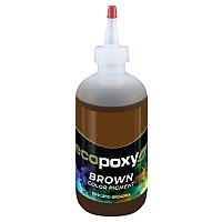 Brown Liquid Epoxy Color Pigment 240ML Ecopoxy EPPGP10-BR240ML