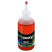 Red Liquid Epoxy Color Pigment 240ML Ecopoxy EPPGP10-RD240ML