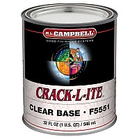 Base transparente ML Campbell Crack-L-ite 1 quart F5551-14