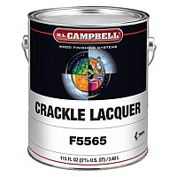 Lacque à teinter ML Campbell Crackle transparente 1 gallon F5565-16