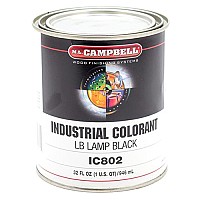 ML Campbell IC802-14 Lamp Black Colourant, 1 Quart