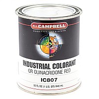 M.L. Campbell IC807 Quinacridon Red Industrial Colorant - 1 Gallon