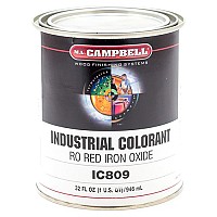 M.L. Campbell IC809 Red Iron Oxide Industrial Colorant - 1 Gallon