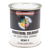 M.L. Campbell IC811 Lead Free Orange Industrial Colorant - 1 Gallon