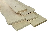 BASSWOOD 4/4 SELECT AND BETTER RGH 8FT, KBB04SM000008000M