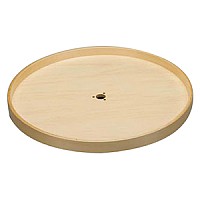 28" Wood Full Circle Lazy Susan Shelf Only Natural Maple Independently Rotating Bulk-8 Rev-A-Shelf LD-4BW-041-28-8