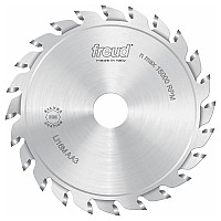 Freud LI16MAA3 Carbide Scoring Blade 125mm x 20MM 24-Tooth for Double-Sided Laminate Panels