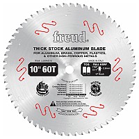 10" Thick Stock Aluminum Metal Blade 5/8" Arbor 60 Teeth Freud LU89M010