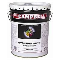 ML Campbell Dull High Performance Fast Dry Non Yellowing Pre-Cat White/Opaque Lacquer, 5 Gallon - MW122642-20