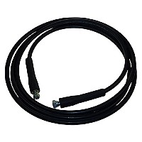 Black Flexible Rubber Hose 25' - Quin M130