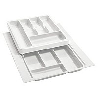 Rev-A-Shelf Cutlery Tray 14-3/4" Glossy/White - RT-14-4F