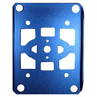 3" x 4" Backing for Fastener Mounted Pads Blue SurfPrep SPB0101