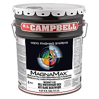 Lacque nitrocellulosique faible en formaldéhyde sans PADs ML Campbell MagnaMax pigmentée matte, 5 gallons W29712-20