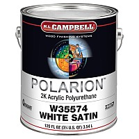 ML Campbell POLARION Satin Acrylic Pigmented Polyurethane, 1 Gallon - W35574-16