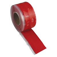 SILICONE TAPE RED 25MM X 3M, WH.0985077201804, Wurth